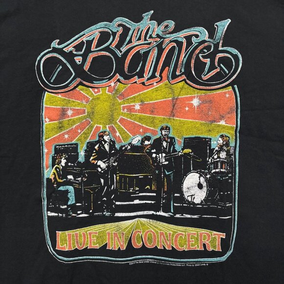 The Band Live in Concert Rock Band T-Shirt Size Large - Picture 2 of 4